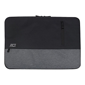 ACT Notebook-Hülle - 35.8 cm (14.1") - Schwarz/Grau