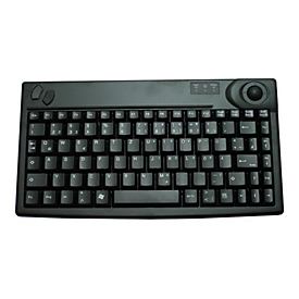 Active Key AK-440-TU - Tastatur - USB - US International - Schwarz
