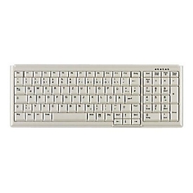Active Key AK-7000 - Tastatur - USB - Deutsch - Hellgrau