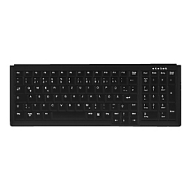 Active Key AK-7000 - Tastatur - USB - Deutsch - Schwarz