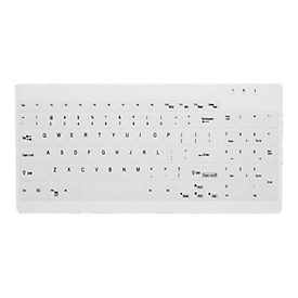 Active Key AK-C7012 - Tastatur - USB - Deutsch - weiß
