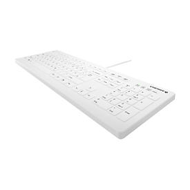 Active Key AK-C8112 - Tastatur - Wischdesinfektion, flaches Tastenprofil - 100% - full size - USB