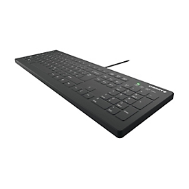 Active Key AK-C8112 - Tastatur - Wischdesinfektion, flaches Tastenprofil - 100% - full size - waschbar