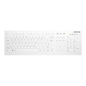 Active Key AK-C8112 - Tastatur - Wischdesinfektion, flaches Tastenprofil - waschbar - kabellos - 2.4 GHz