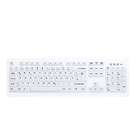 Active Key MedicalKey AK-C8100 - Tastatur - USB - Schweiz - weiß
