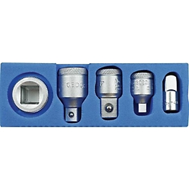Adapter set S 2032-05 5-piece for manual operation GEDORE