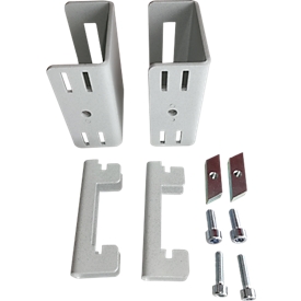 Adapterset serie TPB, voor LCD-knikarm serie TPB, montage aan opbouwprofiel