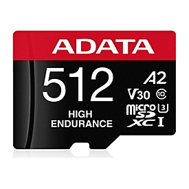 ADATA High Endurance - Flash-Speicherkarte (microSDXC-an-SD-Adapter inbegriffen)