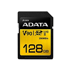 ADATA Premier ONE - Flash-Speicherkarte - 128 GB - UHS-II U3 / Class10 - SDXC UHS-II