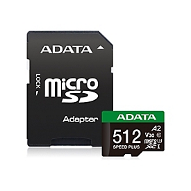 ADATA SPEED PLUS - Flash-Speicherkarte (SD-Adapter