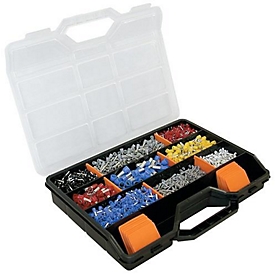 Adereindhuls assortiment 2200st.0,50-16,00 mm2 Assortimentskoffer