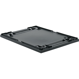 ADH 86 cover for box with European standard dimensions, black