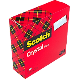 Adhesive Scotch® Crystal Tape "600", 19 mm x 33 m