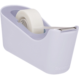 Adhesive tape dispenser Scotch, Roll widths up to 19 mm, Core Ø 25 mm, incl. adhesive tape, lavender