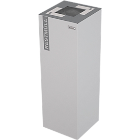 Adhesivo para separador del cubo de basura Alicante, residuos domésticos, negro