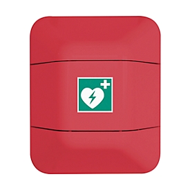 AED-kast, B 434 x D 225 x H 528 mm, rood