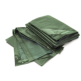 Afdekzeil Rainexo, 2 x 3 m, standaard, 2 x 3 m, herbruikbaar en recycleerbaar, groen