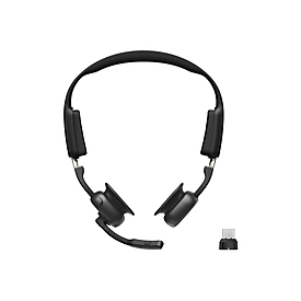 AfterShokz Openmeet Bluetooth Knochenschall Headset USB C Dongle - Headset - Rausch-Unterdrückung