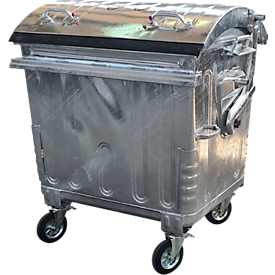 Afvalcontainer, staal, 1100 l