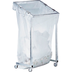 Afvalsorteersysteem groot volume MEGA, met wielen, inhoud 1000 liter