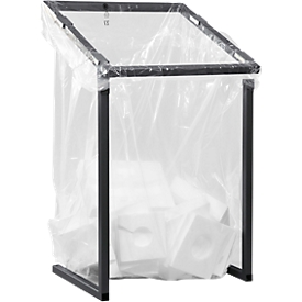 Afvalzak groot volume voor afvalsorteersysteem -  1000 L - 60 micron - transparant -10 st