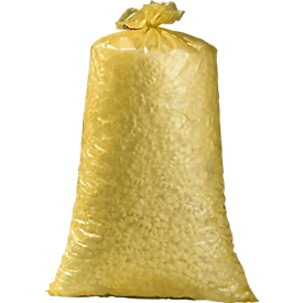 Afvalzakken - HDPE - 70 liter - 23 micron - geel - 250 stuks