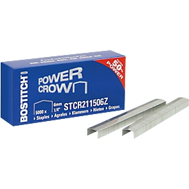 Agrafes 2115 Bostitch, pour agrafeuse B8R bosttich, boîte de 5000 agrafes