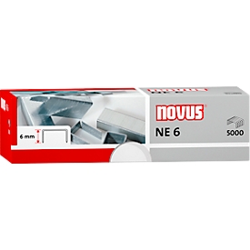Agrafes NE 6 pour agrafeuse électrique, 5000 p.