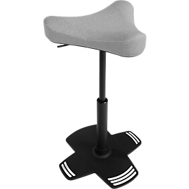Aide à la station debout Topstar Sitness Falcon, mobile de tous les côtés, siège réglable en hauteur, gris