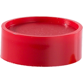 Aimants MAUL, ø 29 mm, 10 pièces, rouge