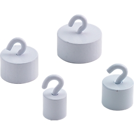Aimants super puissants, blanc, 15 mm