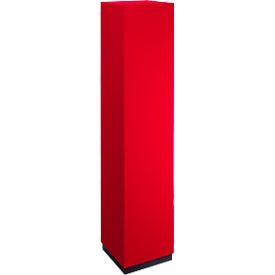 Akoestische zuil silent.corner, H 1600 mm, rood
