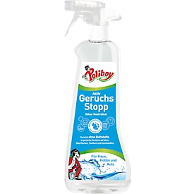 Aktiv Geruchs Stopp POLIBOY, für Textilien u. Oberflächen, ohne Duftstoffe, Sprühflasche 500 ml