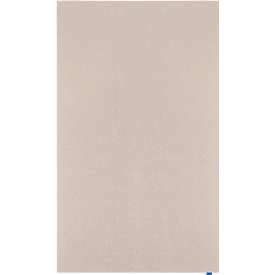 Akustik-Pinboard Wall Up, Absorptionsklasse B, Stärke 20 mm, Textil & Recycling-PET, beige, B 1195 x H 2000 mm