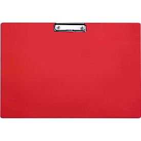 ALCO klembord, A3 liggend, kunststof, rood