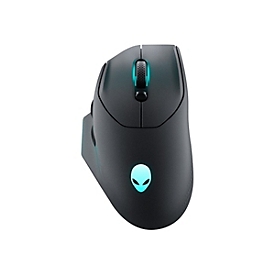 Alienware AW620M - Maus - Für Rechtshänder - optisch - 7 Tasten - kabelgebunden, kabellos
