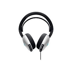 Alienware Gaming Headset AW520H - Headset - ohrumschließend - kabelgebunden - USB, 3,5 mm Stecker - Lunar Light
