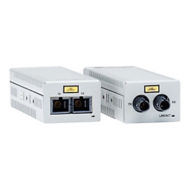 Allied Telesis AT DMC100/ST - Medienkonverter - 100Mb LAN - 100Base-FX, 100Base-TX - RJ-45 / ST multi-mode - bis zu 2 km