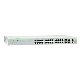 Allied Telesis AT FS750/28PS WebSmart - Switch - managed - 20 x 10/100 (PoE)