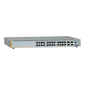 Allied Telesis AT x230-28GP - Switch - L2+ - managed - 24 x 10/100/1000 (PoE+) + 4 x SFP - Desktop, an Rack montierbar, wandmontierbar