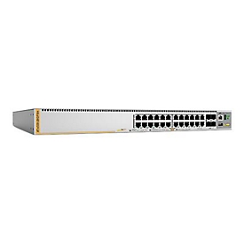 Allied Telesis AT x530-28GPXm - Switch - L3 - managed - 24 x 10/100/1000 (PoE+) + 4 x 10 Gigabit Ethernet / 1 Gigabit Ethernet SFP+ - an Rack montierbar