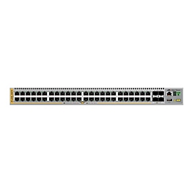 Allied Telesis AT x530L-52GTX - Switch - L3 - managed - 48 x 10/100/1000 + 4 x 1 Gigabit/10 Gigabit SFP+ (Uplink) - an Rack montierbar