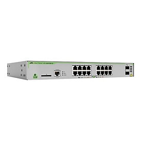 Allied Telesis CentreCOM AT-GS970M/18 - Switch - L3 - managed - 16 x 10/100/1000 + 2 x SFP (mini-GBIC) (Uplink) - Desktop, an Rack montierbar