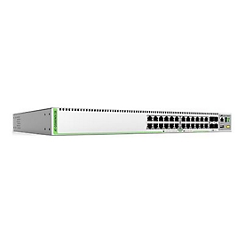 Allied Telesis CentreCOM AT-GS980MX/28 - Switch - L3 - managed - 24 x 10/100/1000 + 4 x 10 Gigabit SFP+ (Uplink) - an Rack montierbar