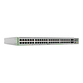 Allied Telesis CentreCOM AT-GS980MX/52PSM - Switch - L3 - managed - 40 x 10/100/1000 (PoE+) + 8 x 100/1000/2.5G/5G (PoE+) + 4 x 1 Gigabit / 10 Gigabit SFP+ - an Rack montierbar