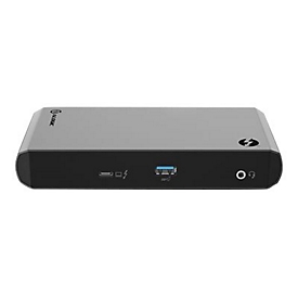 ALOGIC ThunderBolt 3.0 TURBO Docking Station with USB-C - Dockingstation - USB-C / Thunderbolt 3 - 2 x DP - 1GbE