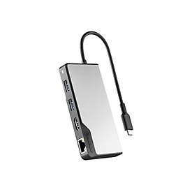 ALOGIC USB-C Fusion ALPHA 5-in-1 Hub V2 - Dockingstation - USB-C - HDMI - 1GbE