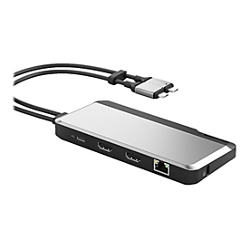 ALOGIC USB-C Super Dock - Dockingstation - USB-C / Thunderbolt 3 - 2 x HDMI - 1GbE