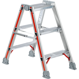 Aluminium ladder, 3 steps