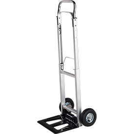 Aluminium-steekwagen met luchtbanden, draagvermogen 90 kg